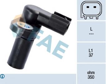 Sensor de posición del árbol de levas 79248 FAE