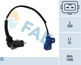 Sensor de posición del cigüeñal 79079 FAE