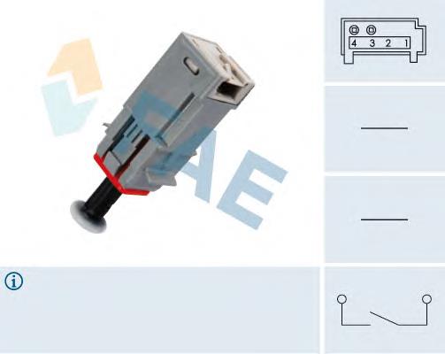 Comprar 24790 FAE Interruptor de embrague