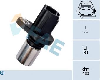 Sensor de posición del cigüeñal 79280 FAE