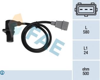 Sensor de cigüeñal 79010 FAE