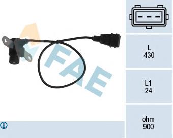 Comprar 79032 FAE Sensor de cigüeñal