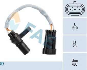 90348929 General Motors sensor de velocidad