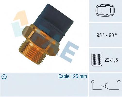 Sensor de temperatura  FAE 36370 precio, desde 14,99 EUR