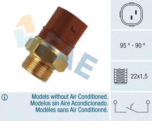 Comprar 36270 FAE Sensor de temperatura del refrigerante, salpicadero
