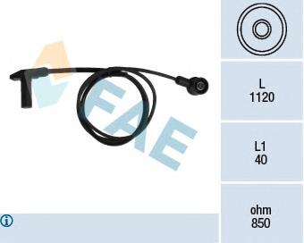 Sensor de posición del cigüeñal 79242 FAE