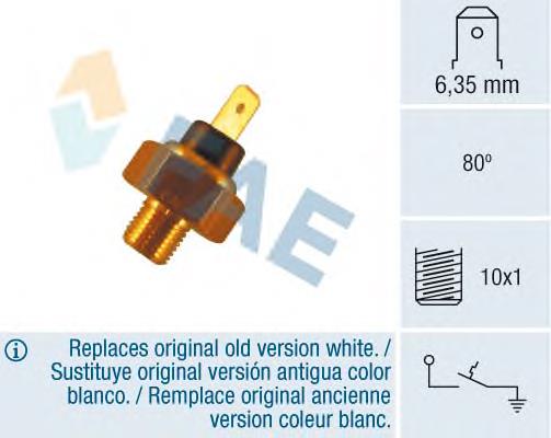 Sensor de temperatura del refrigerante 35525 FAE