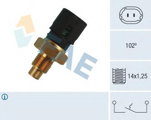 Sensor de temperatura del refrigerante 35720 FAE