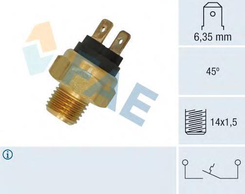 0060537203 Fiat/Alfa/Lancia sensor de temperatura del refrigerante