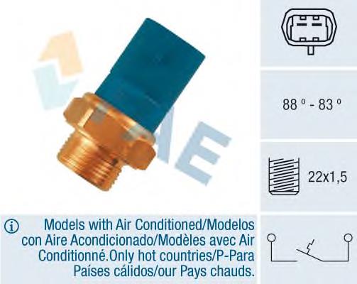 Sensor de temperatura 36260 FAE