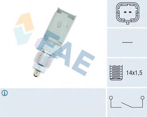 40491 FAE interruptor, piloto de marcha atrás