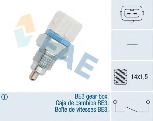 40650 FAE interruptor, piloto de marcha atrás