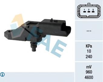 Comprar 15046 FAE Sensor de presión del colector de admisión
