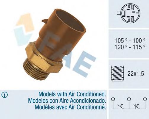 Sensor de temperatura  FAE 38040 precio, desde 38,60 EUR