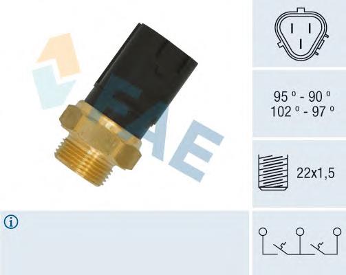Sensor de temperatura 38185 FAE