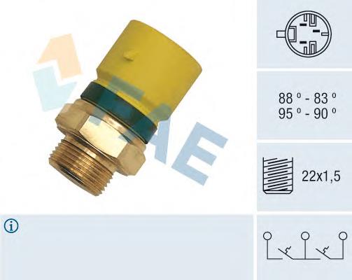 Comprar 38210 FAE Sensor de temperatura del refrigerante, salpicadero