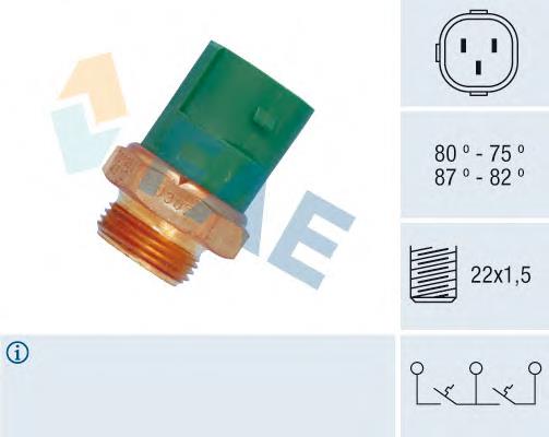 Sensor de temperatura  FAE 38165 precio, desde 24,12 EUR