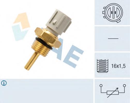 Sensor de temperatura del refrigerante 37760PH7003 Honda