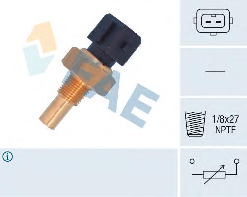 Sensor de temperatura del refrigerante 32700 FAE