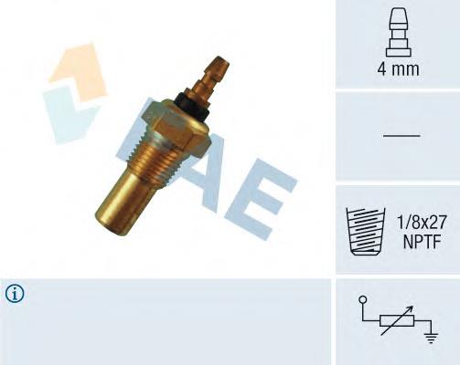 AMR3321 Britpart sensor de temperatura del refrigerante