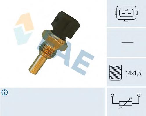 Sensor de temperatura del refrigerante FAE 32560 precio, desde 11,95 EUR