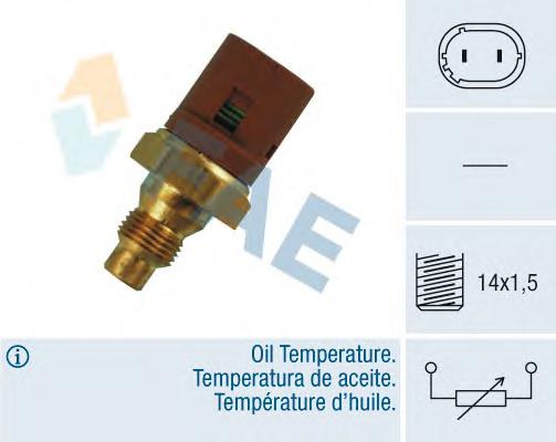 Sensor, temperatura del aceite 32490 FAE