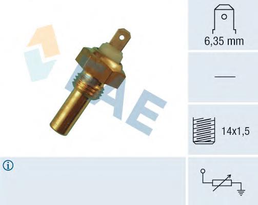 Sensor de temperatura del refrigerante 31290 FAE