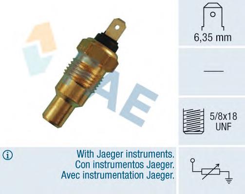 31400 FAE sensor de temperatura del refrigerante