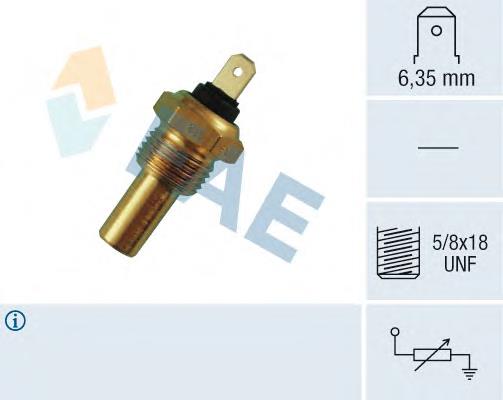 Sensor de temperatura del refrigerante 31210 FAE