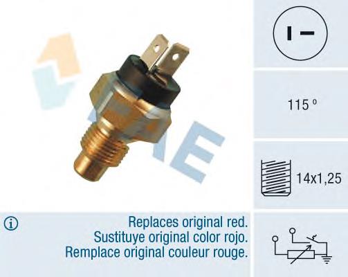 34030 FAE Sensor temperatura refrigerante