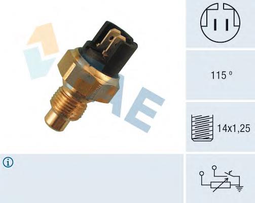 Sensor de temperatura del motor FAE 34010