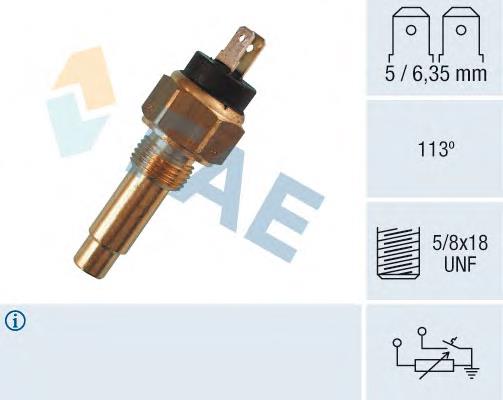 34210 FAE Sensor temperatura refrigerante