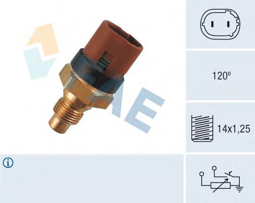 Sensor de temperatura del refrigerante FAE 34100 precio, desde 14,44 EUR
