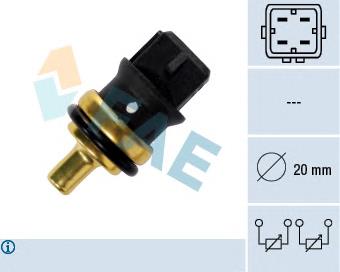Comprar 33785 FAE Sensor de temperatura de agua