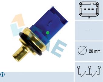 33790 FAE Sensor temperatura refrigerante