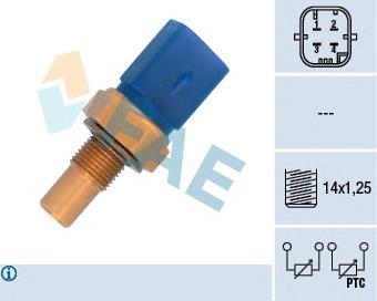 Comprar 33791 FAE Sensor de temperatura de agua