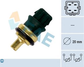 Comprar 33782 FAE Sensor de temperatura de agua