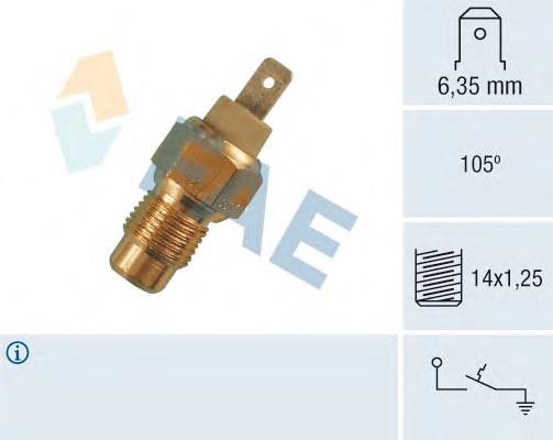 35170 FAE sensor de temperatura del refrigerante