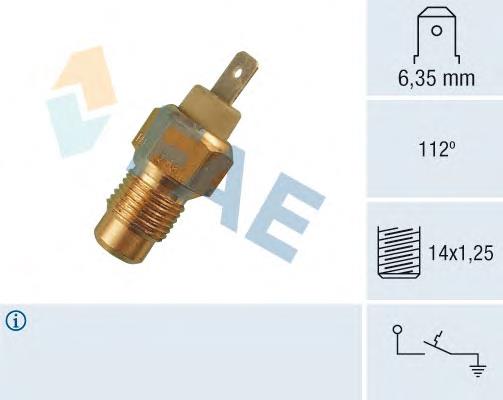 35180 FAE sensor de temperatura del refrigerante, salpicadero