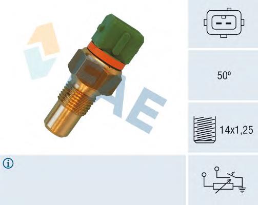 Sensor de temperatura del refrigerante FAE 34400 precio, desde 12,90 EUR