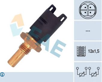 33296 FAE sensor, temperatura del aceite