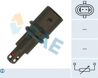 Sensor de temperatura del aire de admisión FAE 33225 precio, desde 14,55 EUR