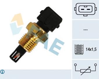 Sensor, temperatura del aire de admisión 33220 FAE