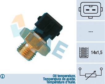Sensor, temperatura del aceite 33560 FAE