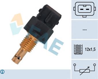 Sensor, temperatura del aire de admisión 33535 FAE