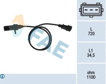 Comprar 79006 FAE Sensor de cigüeñal