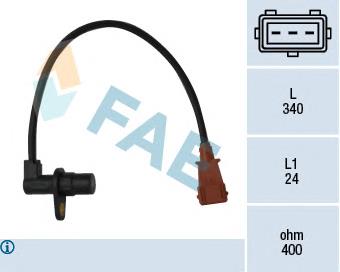 Comprar 79033 FAE Sensor de cigüeñal