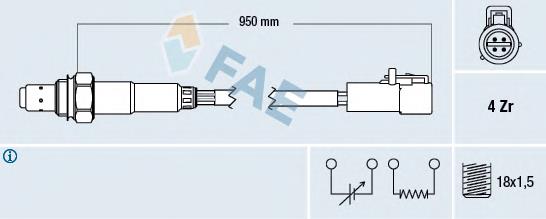 Comprar 77262 FAE Sensor NOx
