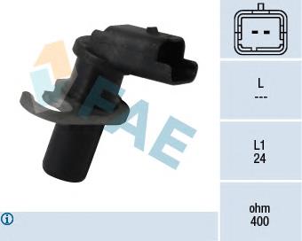 Sensor de cigüeñal AF03704 Alfa E-Parts