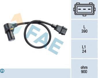 Sensor de cigüeñal 79052 FAE
